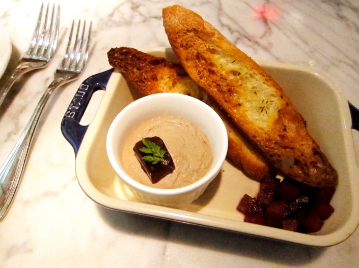 Appetizer: Foie Gras and Maple Parfait 