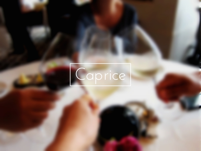 [HK] Reaching for the stars – Caprice (two Michelin-starred)