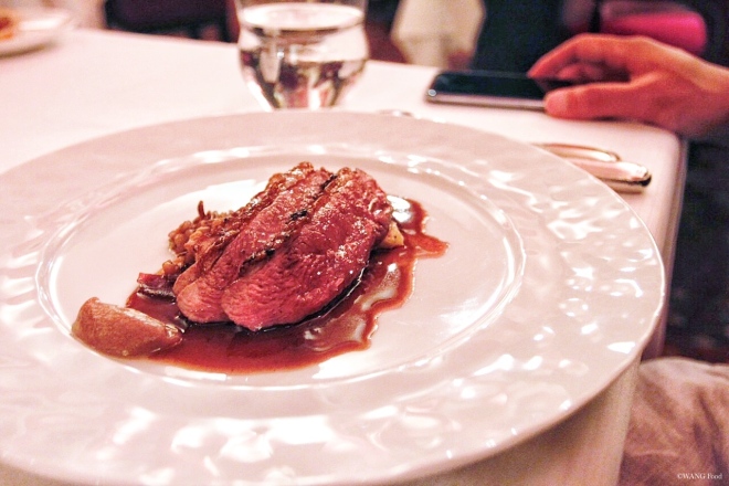 Organic Long Island duck - Indian Reservation wild rice, wheat berreies, black dates, and hand milled polenta